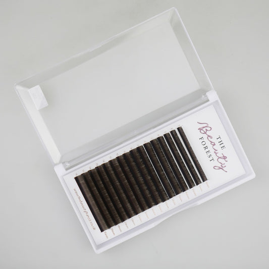 Brown Lash Trays 0.05 CC